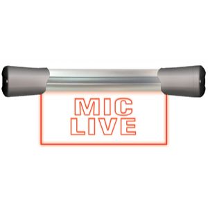 שלט שידור "MIC LIVE"