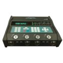 Portable Audio Codec for IP, 3G/3.5G and ISDN with 4 audio inputs.