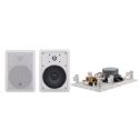 Two-Way Open Back Rectangular In-Wall Speakers